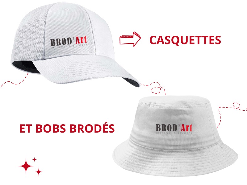 Les casquettes personnalisées