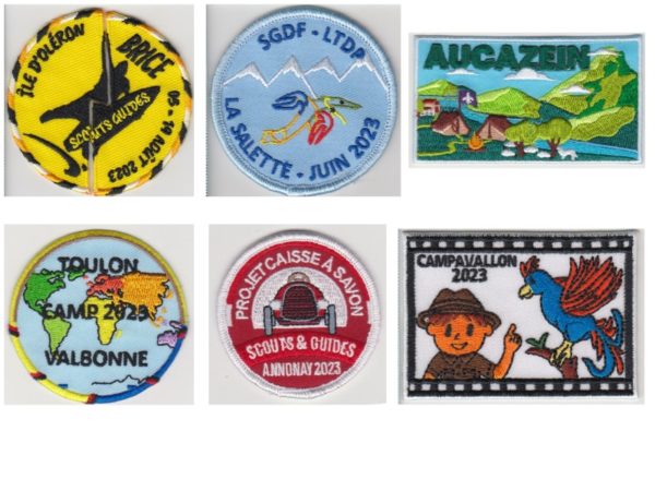 BROD'ART - broderie ecusson scout et guide de France